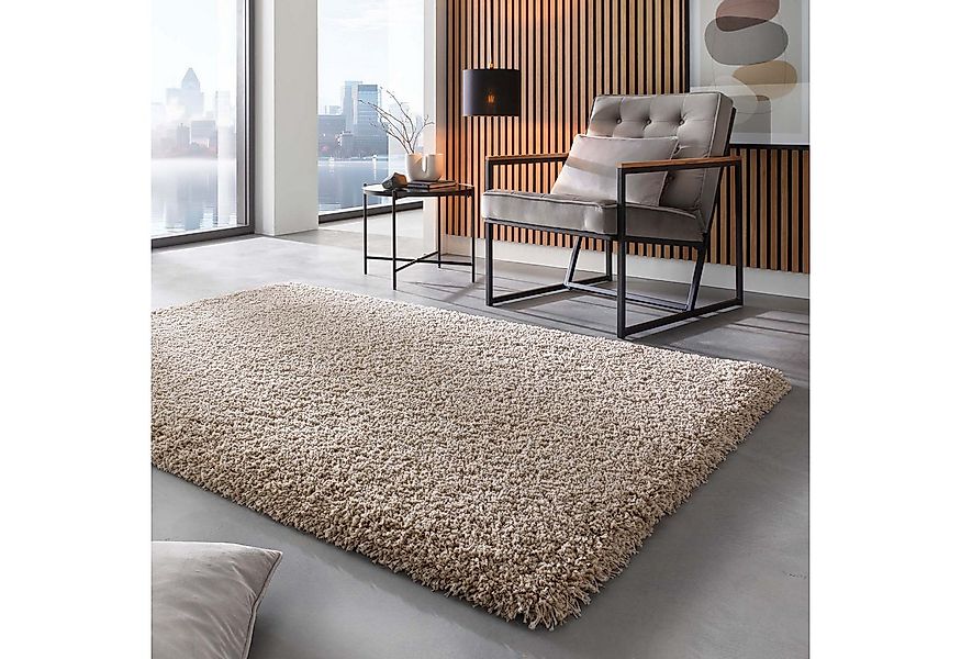 TaraCarpet Langflor-Teppich Ragolle Twilight, rechteckig, Höhe: 60 mm, Shag günstig online kaufen