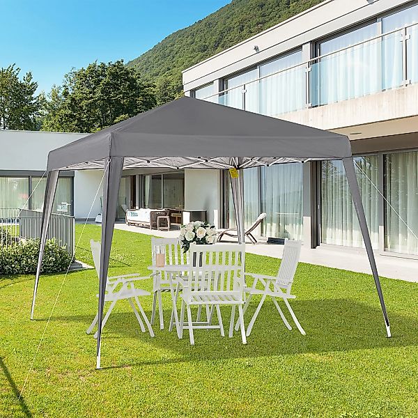 Outsunny Faltpavillon mit UV-Schutz, mit 0 günstig online kaufen