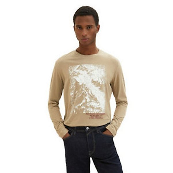 Tom Tailor  Langarmshirt Rundhals Langarmshirt für Herren günstig online kaufen