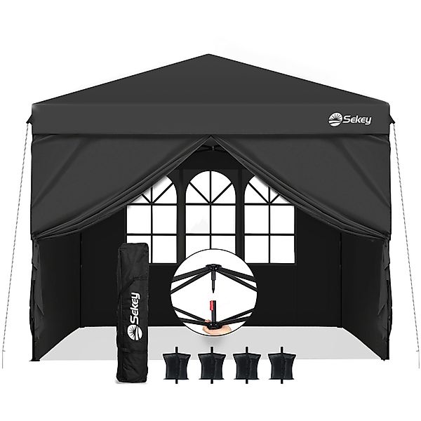 Sekey Faltpavillon 300x300 cm Pavillon Gartenpavillon günstig online kaufen