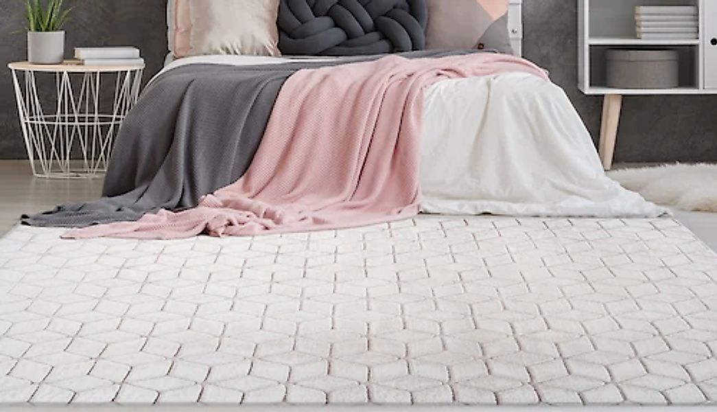 me gusta Teppich "Vivica 100" rechteckig 20 mm Höhe besonders weich durch M günstig online kaufen