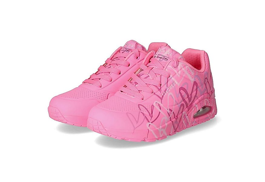 Skechers Skechers 155507 HTPK Damen Synthetik pink Schnürschuh günstig online kaufen
