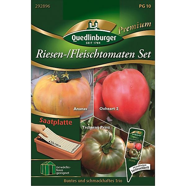 Quedlinburger Fleisch-Tomaten Set Saatplatte günstig online kaufen