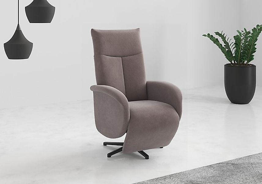 sit&more TV-Sessel »Juma, inkl. Drehfunktion & Kopfteilverstellung« Höhe Ar günstig online kaufen