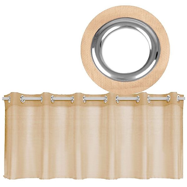 Bestgoodies Vorhang (1 St), Ösen, transparent, günstig online kaufen