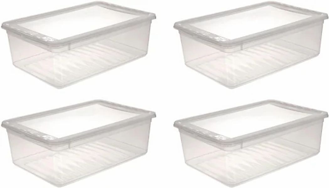 keeeper Aufbewahrungsbox »bea«, (Set, 4 St.), 3 x 11 L, mit Air Control-Sys günstig online kaufen