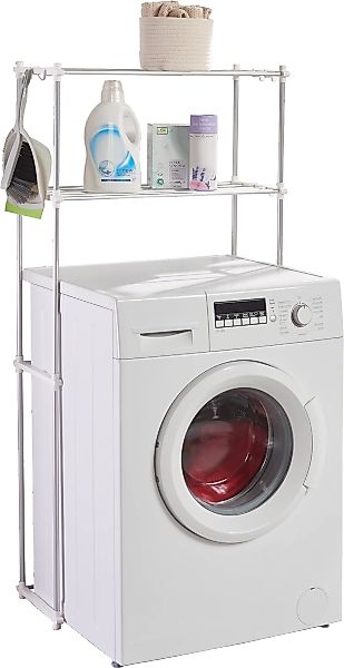 Ruco Regal Waschmaschinen-Überbauregal, Inkl. 8 Aufhängehaken für Kehrschau günstig online kaufen