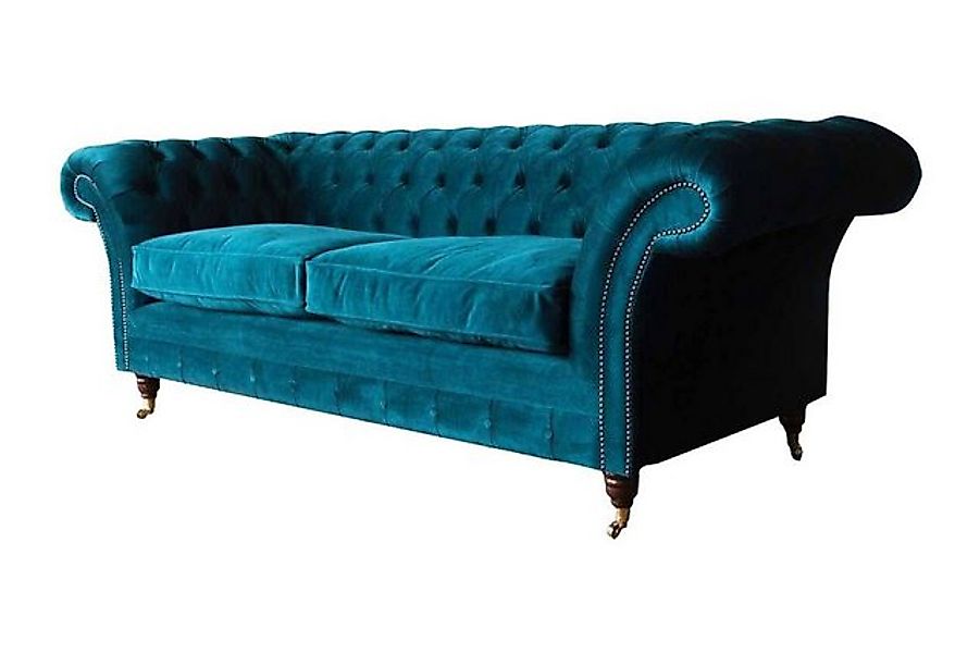 Xlmoebel Sofa Designer 3-Sitzer Chesterfield Polstersofa Lounge Sofa, Herge günstig online kaufen