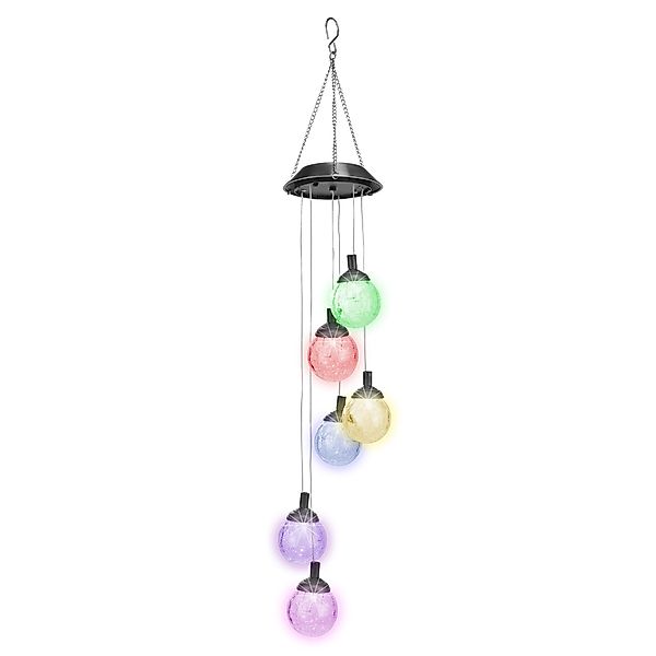 Spetebo LED Windlicht LED Solar Windspiel günstig online kaufen