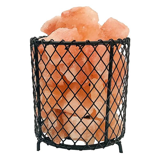 Tischlampe Stone mit Salzkristallen günstig online kaufen