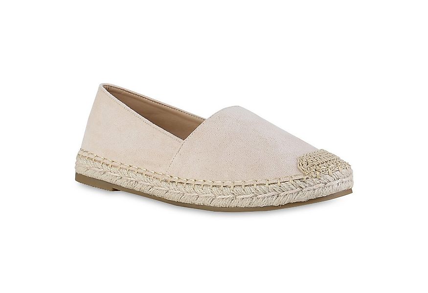 VAN HILL 841122 Espadrille Damen Espadrilles Slippers Bequeme Bast Sommer S günstig online kaufen