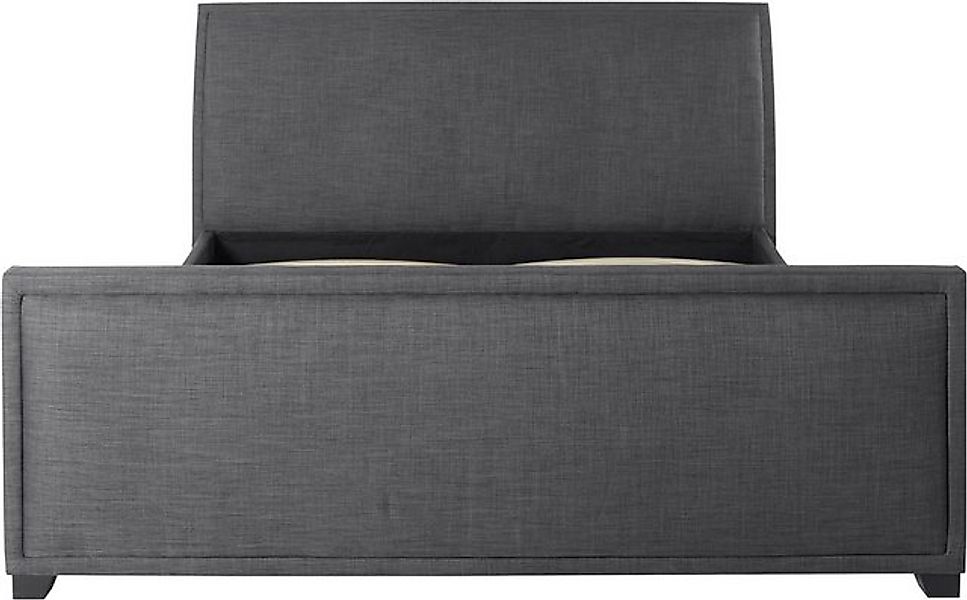 loft24 Bett Tuhu, Bettgestell, Doppelbett, mit Schubladen, Mikrofaser Bezug günstig online kaufen