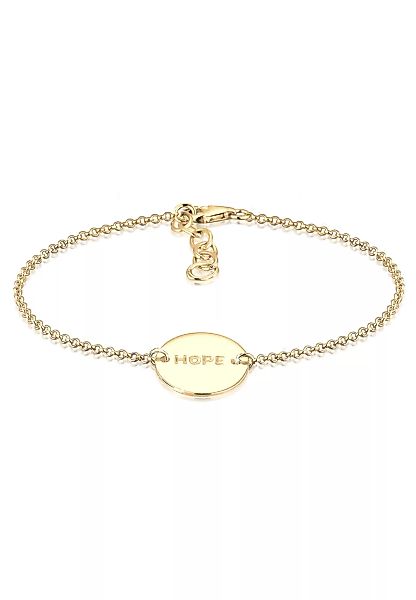 Elli Armband "Hope-Schriftzug 925 Sterling Silber" günstig online kaufen