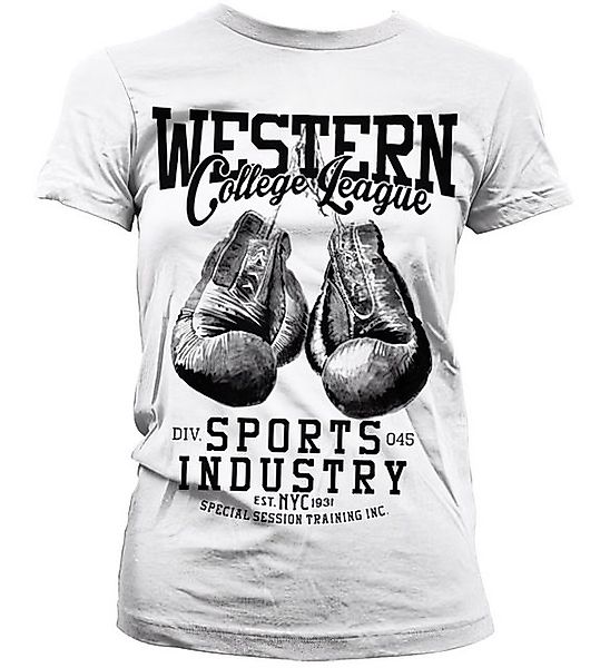 Hybris T-Shirt Wester College League Girly T-Shirt günstig online kaufen