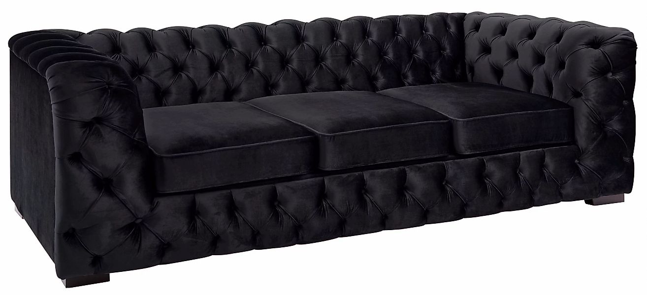 Home affaire Chesterfield-Sofa "Kalina", klassische Chesterfield-Knopfheftu günstig online kaufen