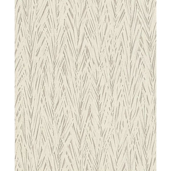 Rasch Vliestapete Composition 554120 Palmenblätter Weiß 10,05 mx0,53m günstig online kaufen
