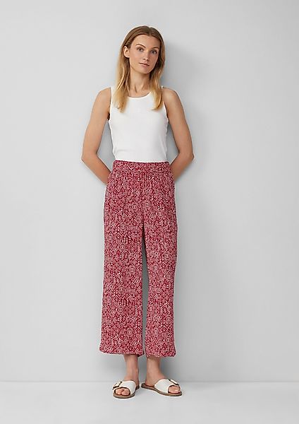 s.Oliver 3/4-Hose Culotte aus Viskose mit günstig online kaufen