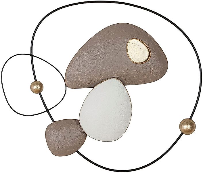 Casablanca by Gilde Wanddekoobjekt Wandrelief Endoso beige H. 52 cm (1 St) günstig online kaufen