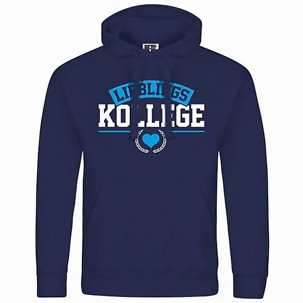 deinshirt Kapuzenpullover Herren Kapuzenpullover Lieblingskollege Mit Print günstig online kaufen