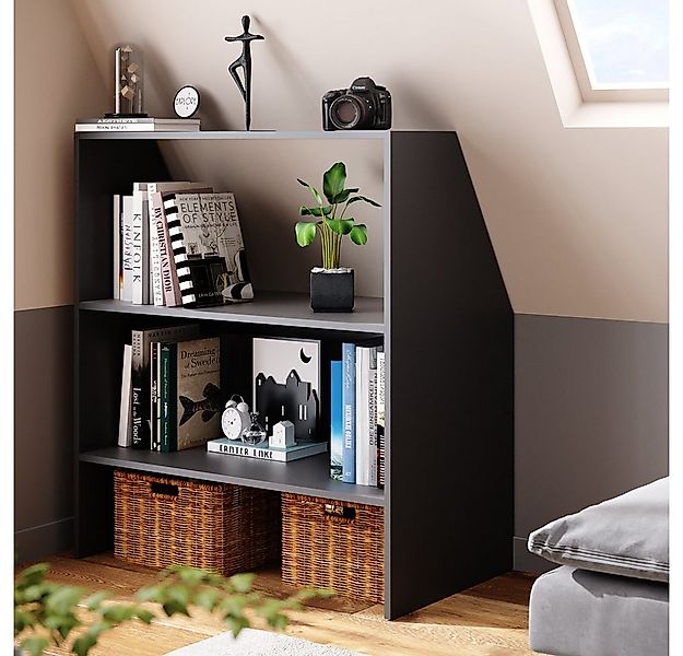 Vicco Regal, Anthrazit, 90 x 100 cm günstig online kaufen