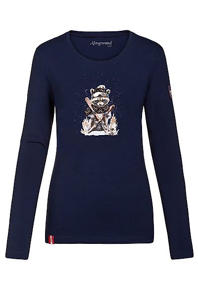 Almgwand Outdoorbluse Longsleeve Damen - TRAUNERALM - dunkelblau günstig online kaufen