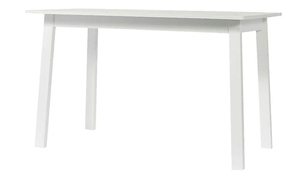 Esstisch aus Massivholz  Siro ¦ weiß ¦ Maße (cm): B: 75 H: 74 Tische > Esst günstig online kaufen