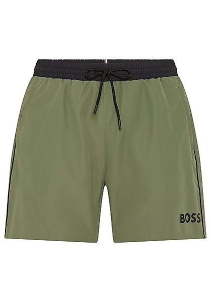 BOSS Badeshorts Starfish mit Kontraststreifen günstig online kaufen