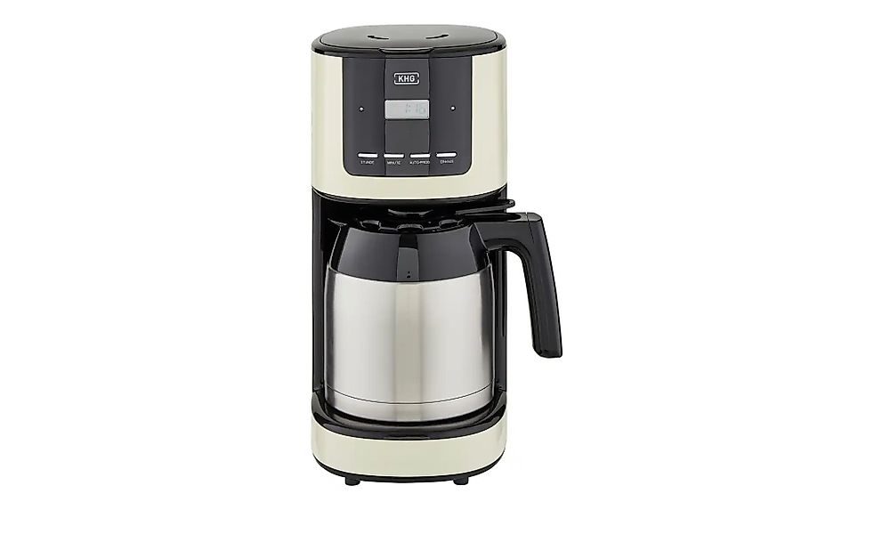 KHG Thermo-Kaffeeautomat  TKA-182 (CE) ¦ creme ¦ Edelstahl,Kunststoff ¦ Maß günstig online kaufen