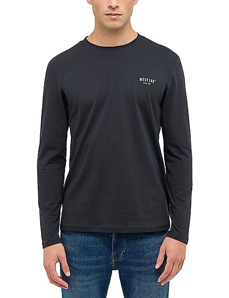 MUSTANG Langarmshirt Herren Style Asheville günstig online kaufen