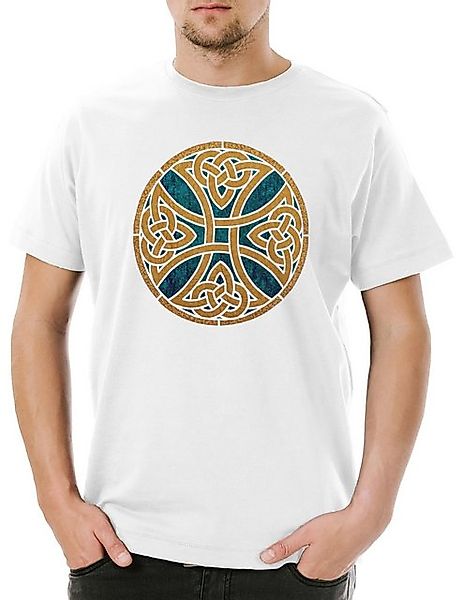 Urban Backwoods Print-Shirt Celtic Knot Logo Sign VII Herren T-Shirt Kelten günstig online kaufen