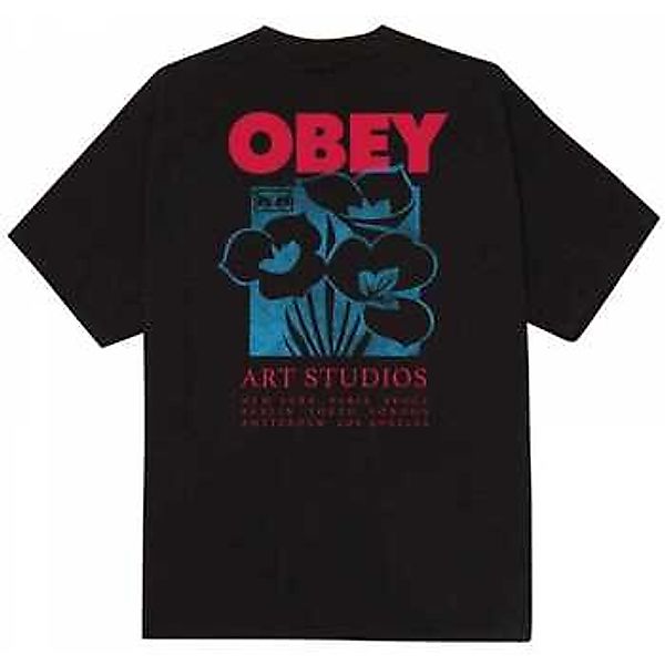 Obey  T-Shirt art studio flowers günstig online kaufen