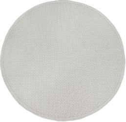 Paco Home Teppich "Timber 125" rund 4 mm Höhe Flachgewebe, Sisal Optik, In- günstig online kaufen