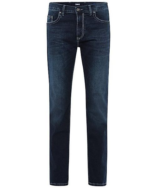 Pioneer Jeans Rando Regular Fit blue / black used buffies extra lang günstig online kaufen