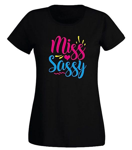 G-graphics T-Shirt Damen T-Shirt - Miss Sassy Slim-fit-Shirt, mit Frontprin günstig online kaufen