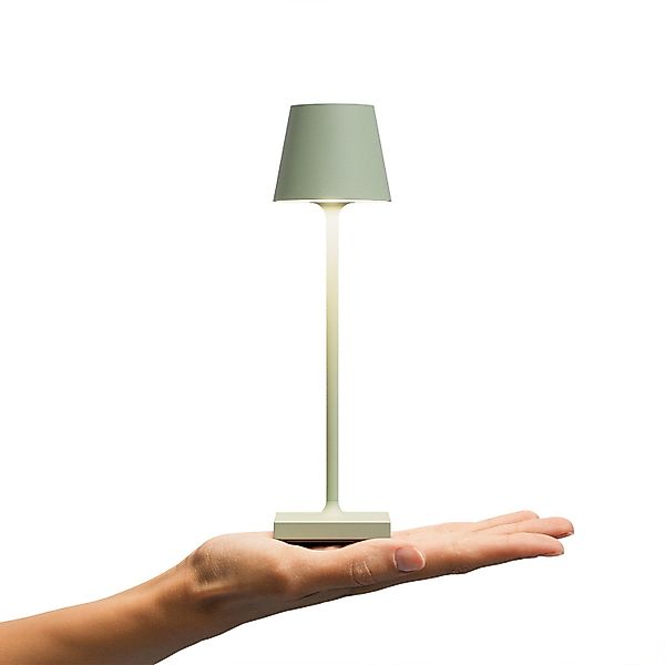 SIGOR LED Tischleuchte NUINDIE Pocket Salbeigrün, günstig online kaufen