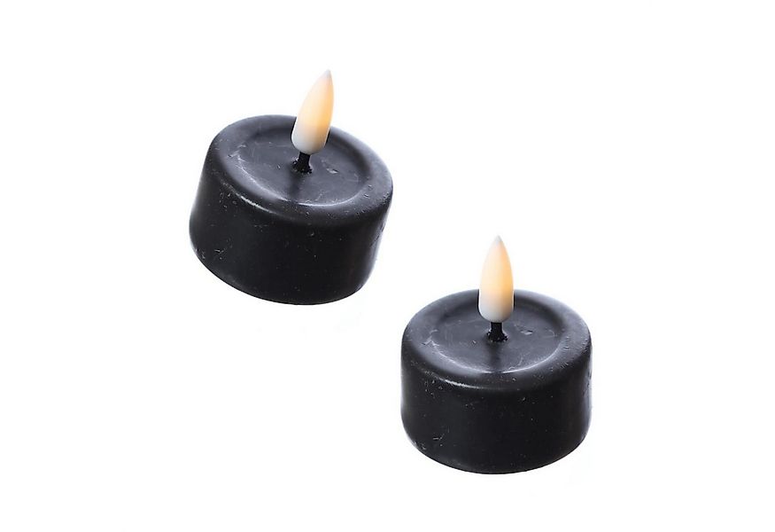 Deluxe Homeart LED-Kerze LED Teelichter Mia flackernd inkl. Batterien D: 4, günstig online kaufen