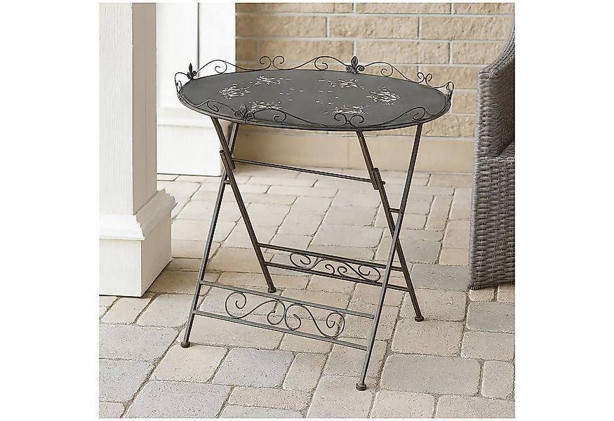 HTI-Living Gartentisch Gartentisch aus Metall Rostoptik (Stück, 1-St., 1 Be günstig online kaufen