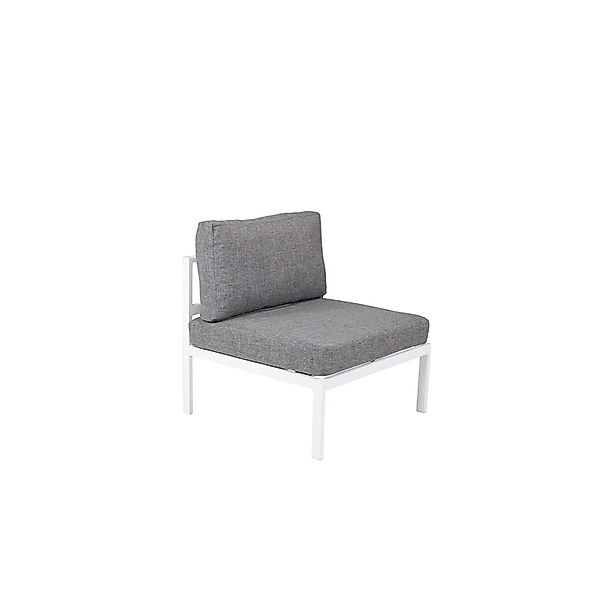 ebuy24 Copacabana Gartensofa Mittelsegment Weiß Sitzhöhe cm 30 Sitzbreite c günstig online kaufen