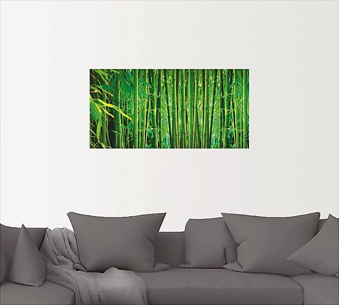 Artland Wandfolie »Bambus II«, Gräser, (1 St.), selbstklebend günstig online kaufen