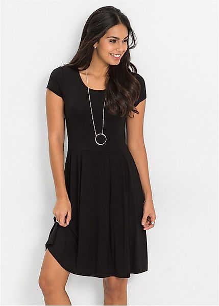 bonprix Jerseykleid Jerseykleid aus Viskose-Mix günstig online kaufen