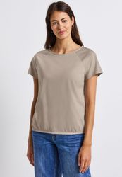 STREET ONE T-Shirt aus reiner Baumwolle günstig online kaufen
