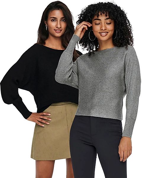 ONLY Langarmshirt Pullover mit Fledermausärmel im günstig online kaufen