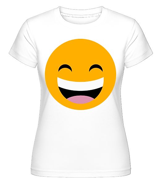 Laughing Smiley · Shirtinator Frauen T-Shirt günstig online kaufen