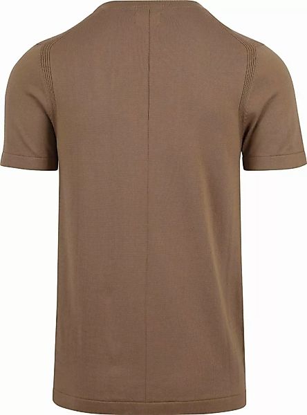 Dstrezzed Knitted T-shirt Braun - Größe L günstig online kaufen