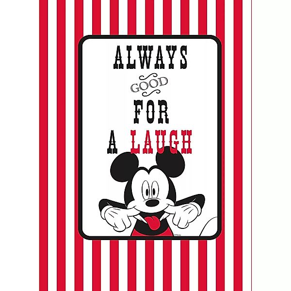 Komar Poster »Mickey Mouse Laugh«, Disney, (1 St.) günstig online kaufen