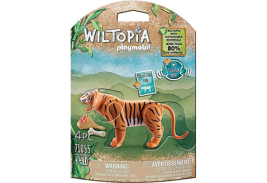 Playmobil® 71055 Wiltopia Tiger Konstruktions-Spielset günstig online kaufen