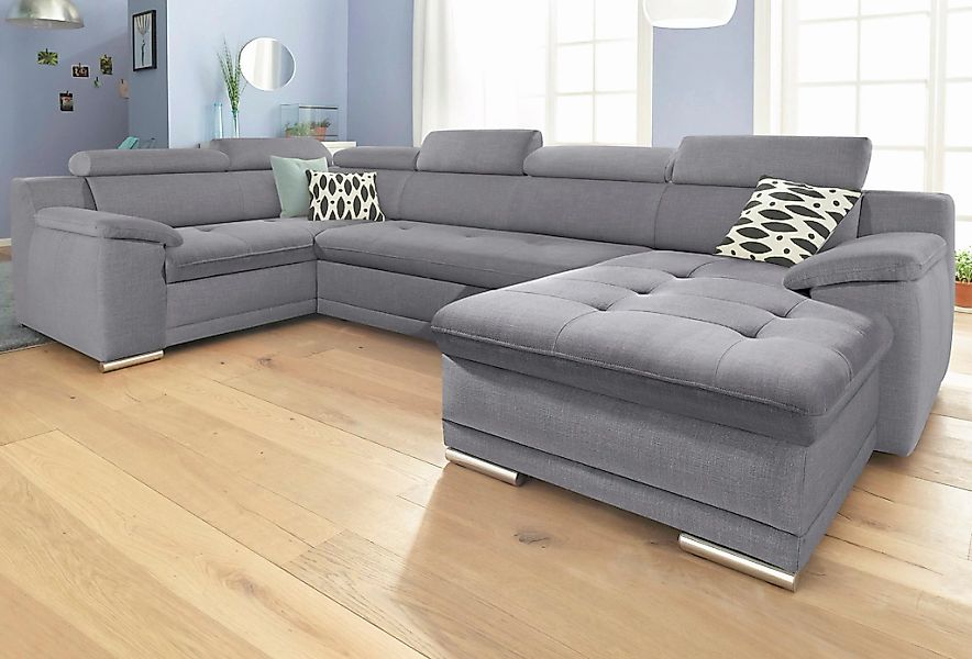 sit&more Wohnlandschaft "Top Andiamo U-Form" mit Kopfteilverstellung, wahlw günstig online kaufen