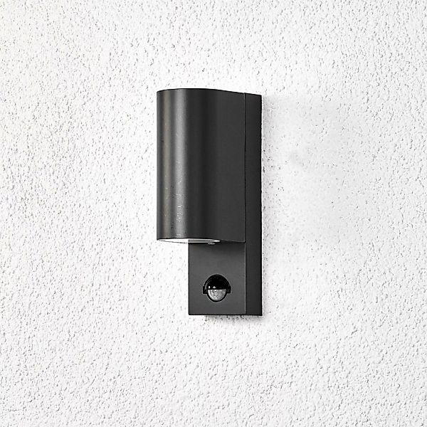 Lindby Außenwandleuchte Palina, Sensor, IP44, anthrazit günstig online kaufen