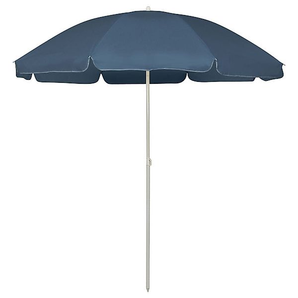 vidaXL Sonnensegel Strandschirm Blau 240 cm, günstig online kaufen