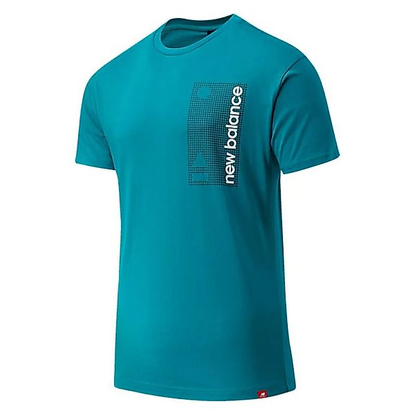 New Balance Essentials Terrain Grid Kurzarm T-shirt M Team Teal günstig online kaufen